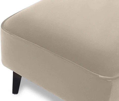 Банкетка Amsterdam ОГОГО (арт.787124), (Ткань,Велюр/Бежевый)