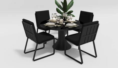 Стол Gardenini Voglie round TVGL.010011.T3