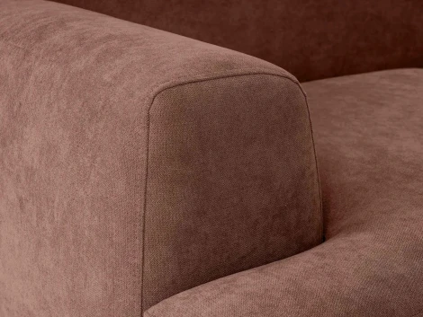 Диван Portofino 2-х местный ОГОГО (арт.604091), (Рогожка/Коричневый)