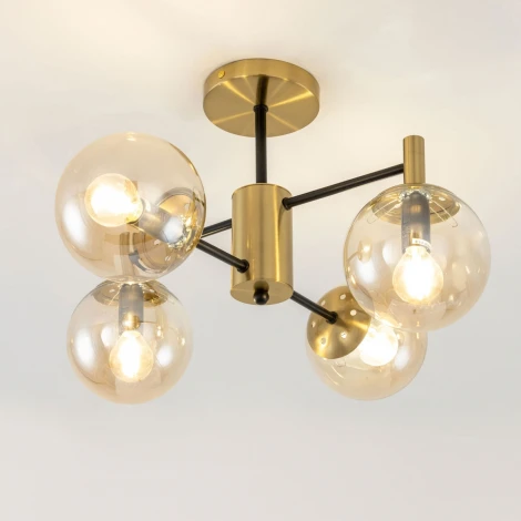 Потолочная люстра на штанге Citilux Шарлиз CL143143 (220V, шарики)