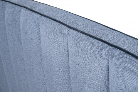 Кровать Odry c подъем.мех. шенилл синий Natur Sin 206*220*120 Garda Decor