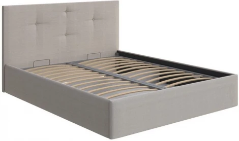 PROxSON Кровать Mono с бельевым ящиком (Ткань: Рогожка Savana Milk (молочный)) 90x200