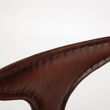 Стул Secret De Maison HORN ( mod. M-19852) коричневый (металл/кожа буйвола)