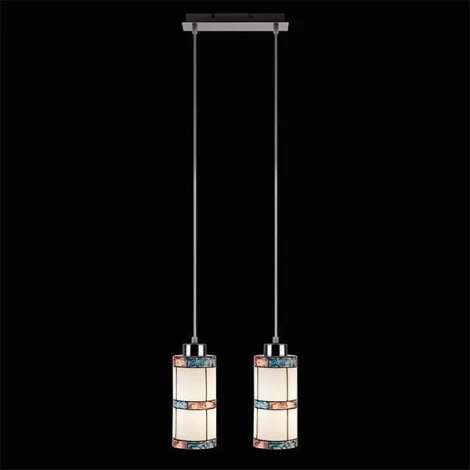 Подвесной светильник Eurosvet Tiffany 50043/2 хром