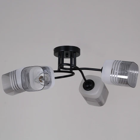 Потолочная люстра на штанге Reluce 70176-0.3-04 BK (220V)