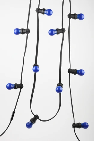 Лампочка светодиодная синяя для Белт-лайт E27 3W ЭРА ERABL50-E27