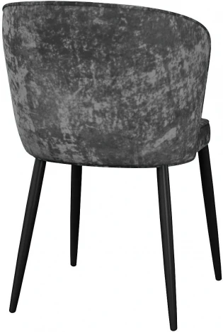 Стул DikLine 348 поворотный M14 серый, ножки черные арт.00-00074681