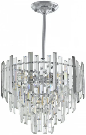 Потолочная люстра хрустальная на штанге Arte Milano Sorrento-4409 374409/6/300/400 CR (220V)