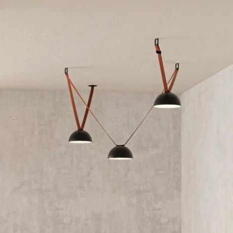 Комплект ременной трековой системы Belty, светодиодные 48V 24W Denkirs Belty SET DK55SET21-01-BR