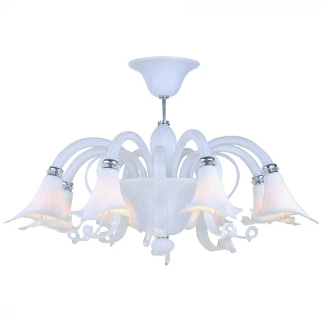 Потолочная люстра IDLamp 485 485/8PF-white