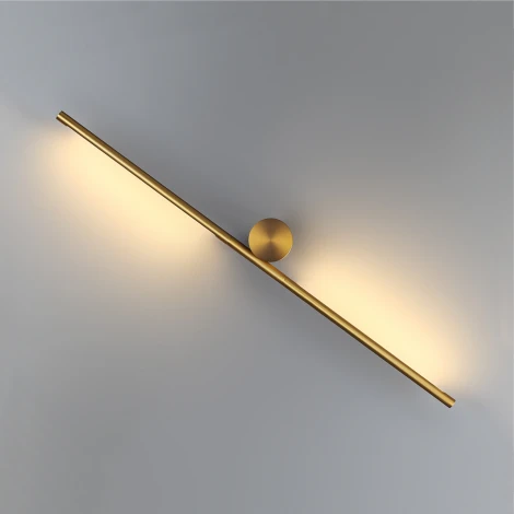 Настенный светильник Odeon Light Teo 7104/14WL бронзовый/металл IP20 LED 14W 2600Лм 3000K 120° 220V