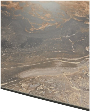 Стол M-City CREMONA 180 KL-176, итальянская керамика/ Черный каркас