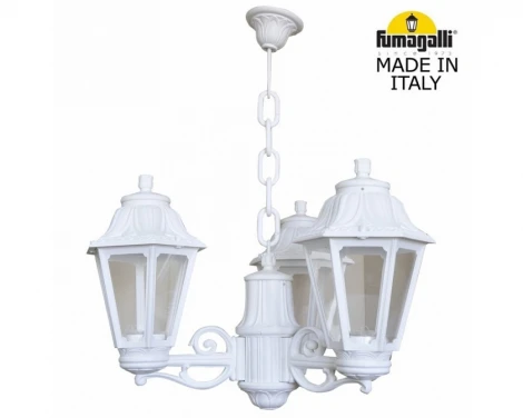 Светильник уличный подвесной Fumagalli Sichem/Rut 3L (Люстра) E26.120.S30.WXE27