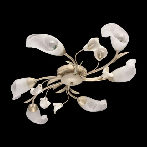 Потолочная люстра MW-Light Восторг 242016906 (220V, цветы, листья)