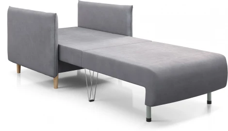 ЛУЧШИЙ ДРУГ Кресло серое D1 furniture арт.AAA42130001