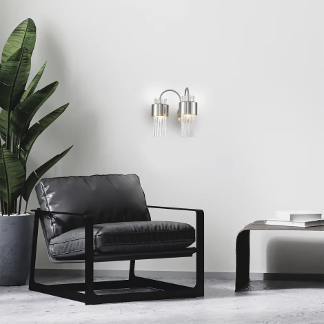 Бра Garda 656/2A E14*40W Satin nickel