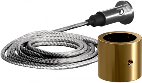 Подвесной трос для круглого гибкого неона Elektrostandard FL 2830 Full light латунь (2м)