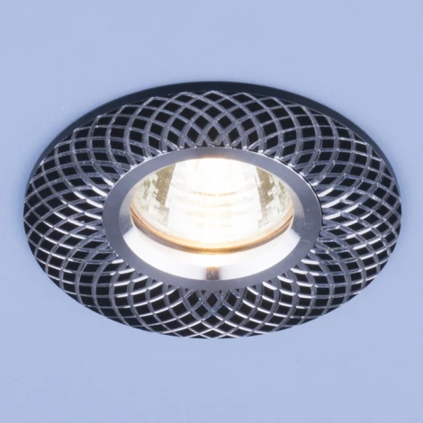 Встраиваемый точечный светильник Elektrostandard 2006 MR16 BK черный