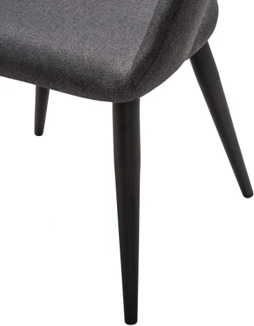 Стул R-Home Hugs Тм.Сер/Черный