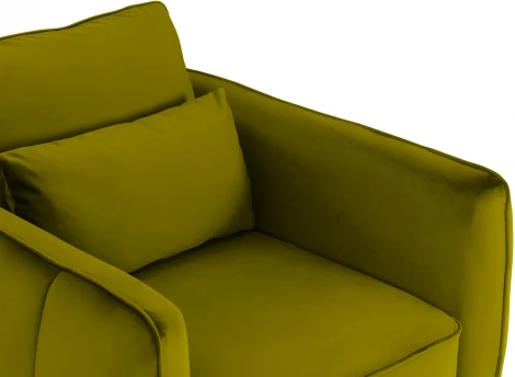 Кресло Amsterdam ОГОГО (арт.468468), (Ткань/Желтый)