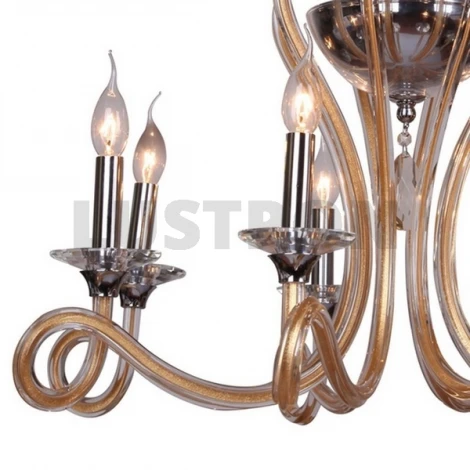 Потолочная люстра IDLamp 495 495/8-Dorato