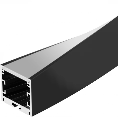 Профиль SL-ARC-3535-TWIST180-500 BLACK (Алюминий) 032685 Arlight