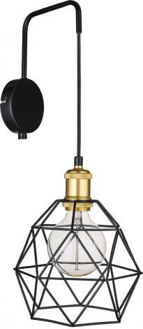 Бра 33 ИДЕИ WLL408.04.003BL.GO-IKS.BL (220V)