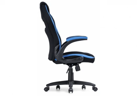 Компьютерное кресло Woodville Plast черное / голубое 11676
