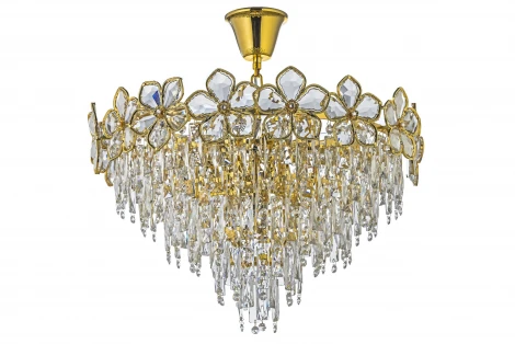 Подвесная люстра хрусталь Arti Lampadari Neuronano Neuronano E 1.5.60.100 G цветы