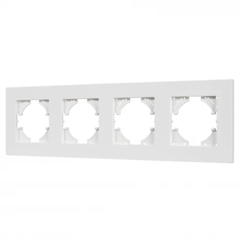 Рамка пластиковая FRM-PERIO-PL-4-WH (Arlight) 049758