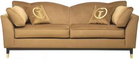 Диван Garda Decor SIENA-2K-Colt004 (Золотой)