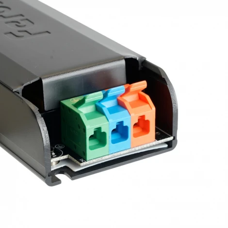 Трансформатор электронный для светодиодной ленты с плавным пуском и диммированием 100W 24V IP20 клипсы Feron LB004 52124