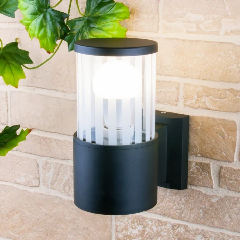 Настенный светильник уличный Elektrostandard Techno 1410 чёрный (220V, IP54)