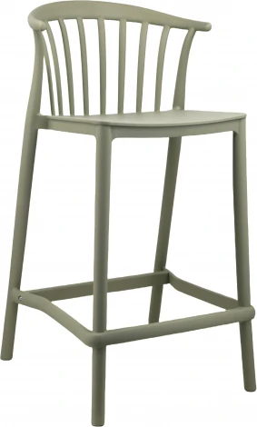 Стул полубарный Campo пластик зеленый Stool Group арт.УТ000039943