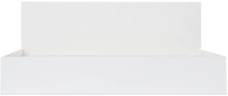 Двуспальная кровать Woodville Адайн 160х200 белое дерево / белое дерево 507382