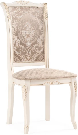 Деревянный стул Woodville Керия бежевый / слоновая кость 499600