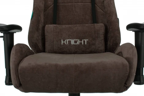 Кресло игровое Бюрократ VIKING KNIGHT LT10 FABRIC коричневый Stool Group арт.УТ000003153