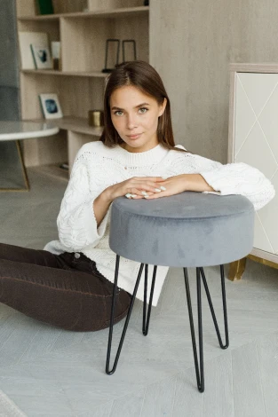 Пуф Dreambag Тесла Серый 13484