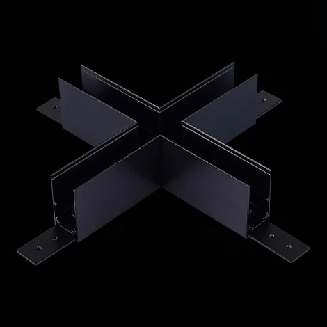Коннектор X-образный для подвесного / накладного магнитного шинопровода ST007 ST007.489.00 ST Luce