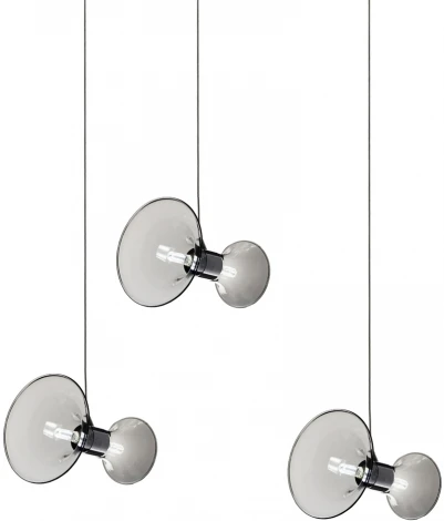 Подвесной светильник Lumina Deco LDP 6819-3 GY (220V, на проводе)