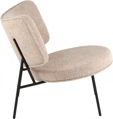 Кресло District Lounge букле капучино Stool Group (арт.УТ000039110)