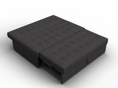 Диван прямой Лига-107 (140) (ЛДСП,Брус,Фанера,Замша/Коричневый) Лига Диванов 134929