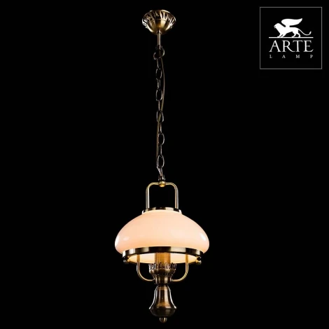 Подвесной светильник Arte Lamp Armstrong A3560SP-1AB (220V, на цепи, круглые, под старину)