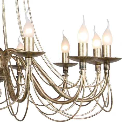 Подвесная люстра F-Promo Chateau 2163-12P (220V, на цепи, подсвечник, свеча)