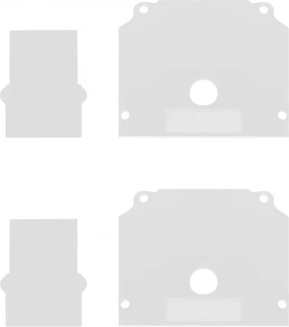 Торцевая заглушка (внешняя и внутренняя 2+2шт)  ST Luce Skyline 48 ST047.589.02