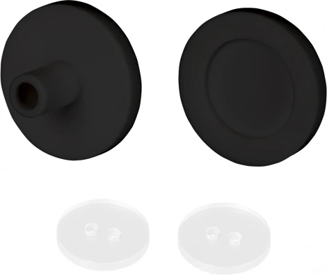 Заглушка ARL-MonLIGHT-ROUND-25-CAP-TOP-SET-BLACK (Arlight, Силикон) 047067