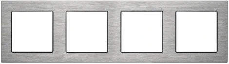 Рамка алюминиевая FRM-PRESTO-ALS-4-GR (Arlight) 043863