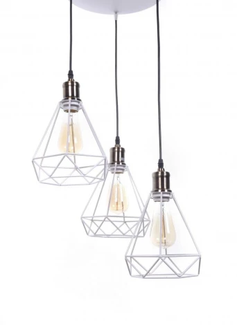 Подвесной светильник Lumina Deco Cobi LDP 11609-3 WT