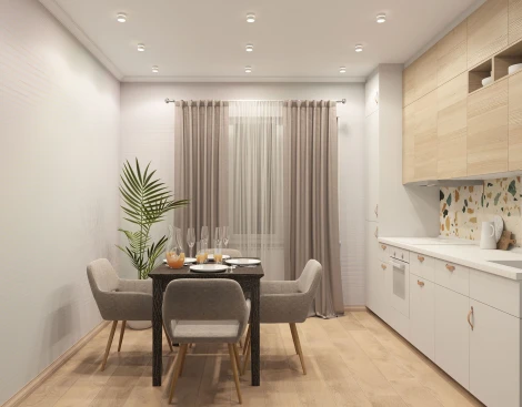 Встраиваемый точечный светильник Denkirs DK2404 DK2404-WH (220V, круглые, IP44)