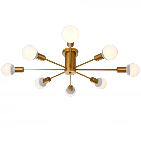 Потолочная люстра Natali Kovaltseva Loft 75140/8C GOLD
